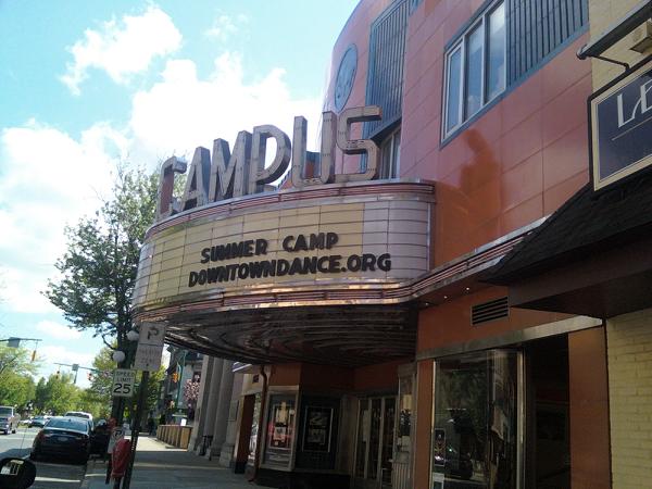 campus theatre marquee in lewisburg pa