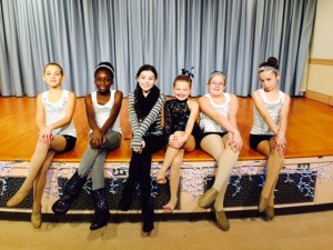 Monday Jazz Let it snow sitting on stage